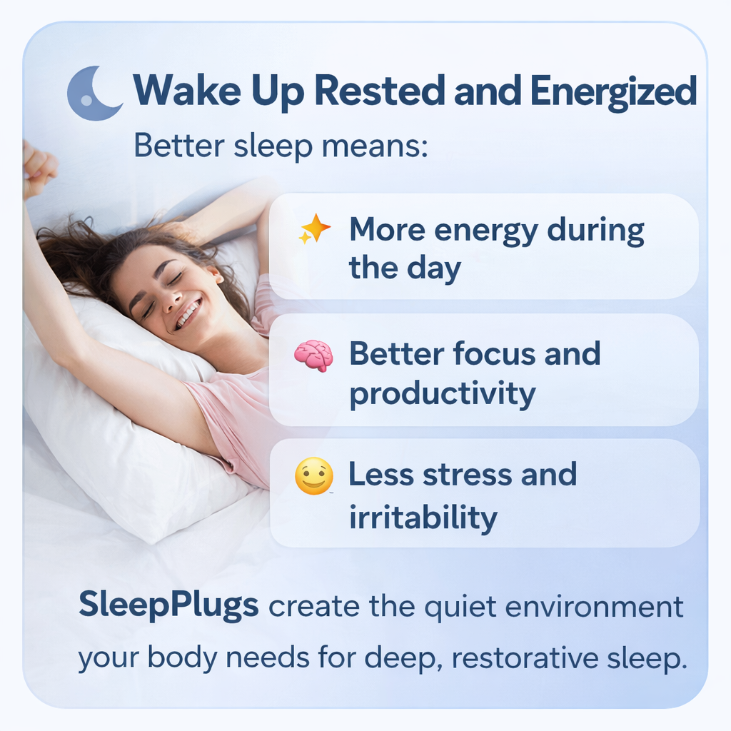 SleepPlugs - 100% sound insulation