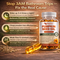 Pumpkin Seed Oil Capsules (60 pcs) — Prostate Support & Restful Sleep All Night