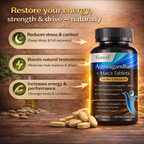 Ashwagandha Maca Tablets Male Enhancing Supplement Improved Energy & Endurance